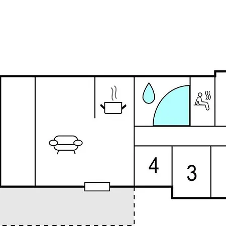 Holiday home Beautiful In Middelfart With Sauna